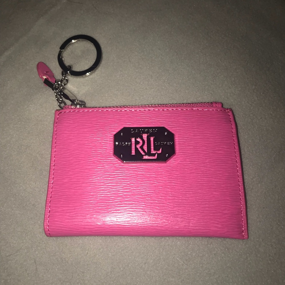 Small keyholder, Ralph Lauren hot pink